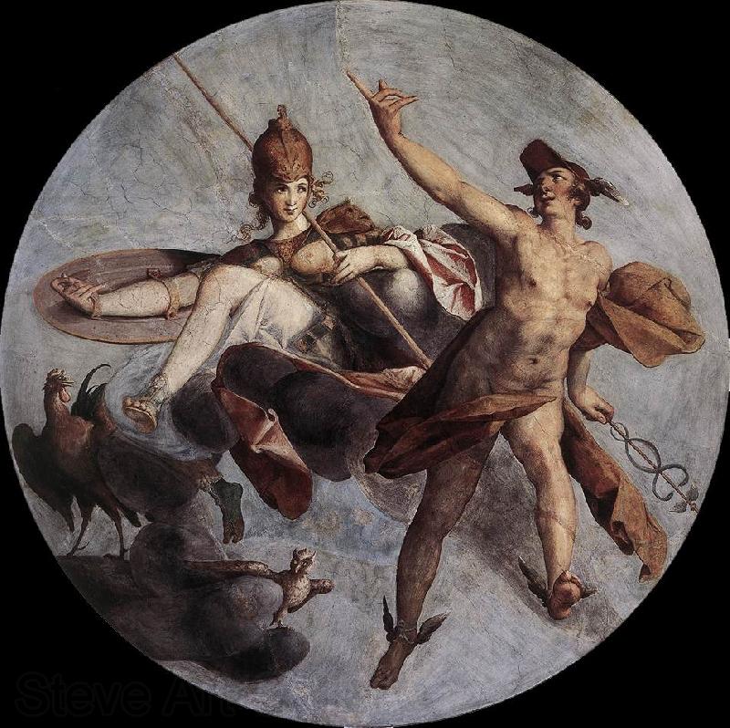 SPRANGER, Bartholomaeus Hermes and Athena kh